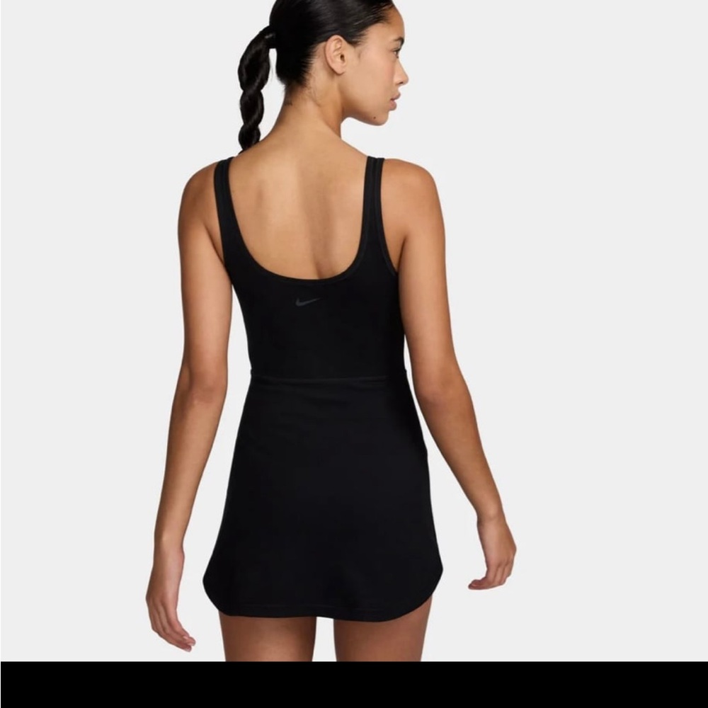 NIKE-ONE DRI FIT WOMENS LIFESTYLE DRESS - Picture 2 of 5
